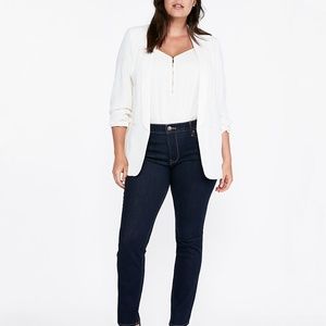 Mid Rise Dark Wash Skinny Jeans Express